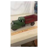 1930s Wyandotte Pressed Steel Toy Dump Truck