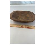 Small 9 1/2" Wood Dough Bowl