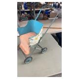 1950s Metal Doll Stroller Ohio Art Company