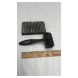 Antique Cast Iron Fluting Iron for Pressing Pleats