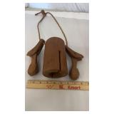 Handmade Wooden Cow Buffalo Bell
