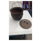Antique Cast Iron Cauldron