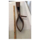 Antique Harness Makers Stitching Clamp Vise Horse