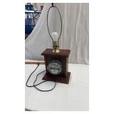 Cool Table Lamp with Power Meter that Turns