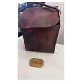 Vintage Postal Worker Leather Mailbag