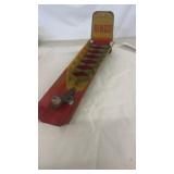 Wolverine 1940s Tin Lithograph Marble Bingo Game