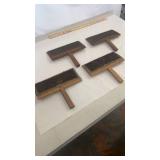 4 Vintage Cotton Combs