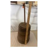 Antique Wood Butter Churn