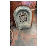 1800s Cast Iron Fireplace Summer Cover