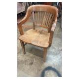 Oak Lawyer Courthouse Chair