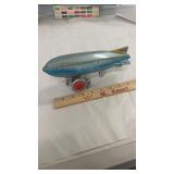 Schylling Tin Wind Up Toy Graf Zeppelin Japan