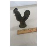 Heavy Solid Brass Rooster