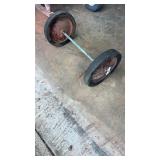 Craftsman 12" Wheels & Axle