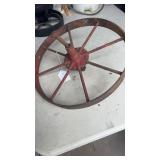 16" Metal Wagon Wheel