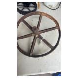 16" Metal Wagon Wheel