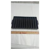 13 1/2" Antique Cast Iron Cornbread Pan Skillet