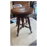 Antique Organ Stool