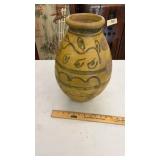 Moroccan Earthen Pottery Olive Oil Storage Pot