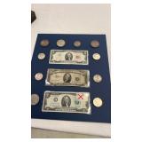 Collection of Silver Coins & Old Currency