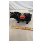 Vintage Willsher Black Bull Whisky Decanter EMPTY
