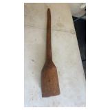 Large Antique Wooden Pestle Mashing Tool