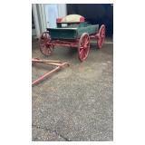 BARN FIND  Horse Drawn Old West Wagon