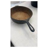 10 1/4" Cast Iron Dutch Chicken Fryer #8 Skillet
