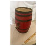 Old Wood Barrel