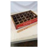 Vintage Coca Cola wood Drink Crate
