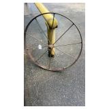32" Metal Wagon Wheel