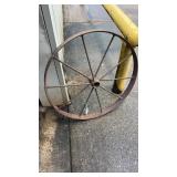 30" Metal Wagon Wheel