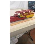 1940s Marx Toys Pressed Metal Transport Truck