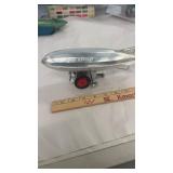 Schylling Graf Zeppelin Tin Wind Up Toy Japan