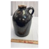 Old Vintage Stoneware Whiskey Jug AS IS DAMAGED