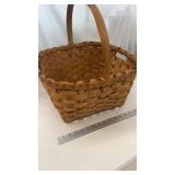 Split Oak Hand Woven Farmhouse Gathering Basket