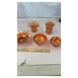 Iridescent Carnival Glass