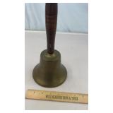 Vintage Brass Bell School Teacher Call Bell