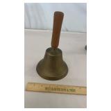 Vintage Brass Bell Call Teacher School House