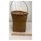 Hand Woven Split Oak Egg Gathering Basket