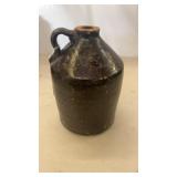 Antique Southern Stoneware Pottery Whiskey Jug