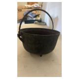 Small Cast Iron Cauldron Pot