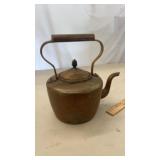 Vintage 10' Tall Copper Tea Kettle