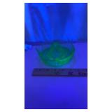Green Uranium Glass Juicer