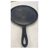 9' Antique Cast Iron Flat Griddle