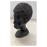10' Very Heavy Wood African Sculpture