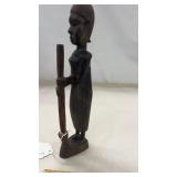 12' Hand Carved African Sculpture