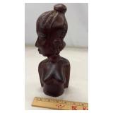 10' African Hand Carved Sculpture