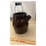 F.W. Tarrington Elmira NY Stoneware Batter Jug