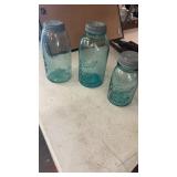 3 Ball Mason Jars with Zinc Lids