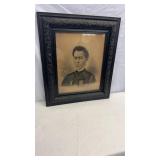1800s Wood Picture Frame